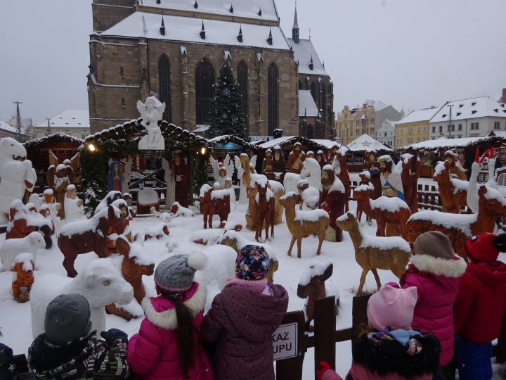 Vánoční trhy na náměstí-Žabky 16.12.